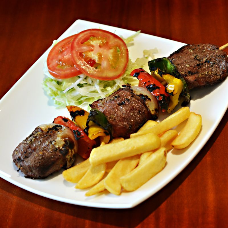 Economical Beef and Tomato Skewers