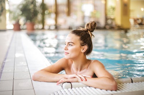 Photo Of Woman On Swimming Pool