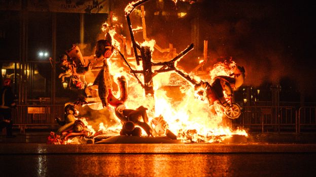 Las Fallas festival (March only) — Valencia