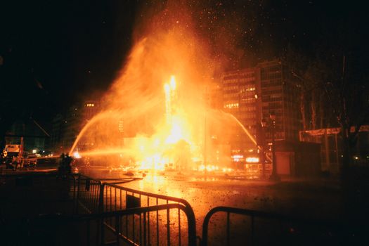 Las Fallas festival (March only) — Valencia