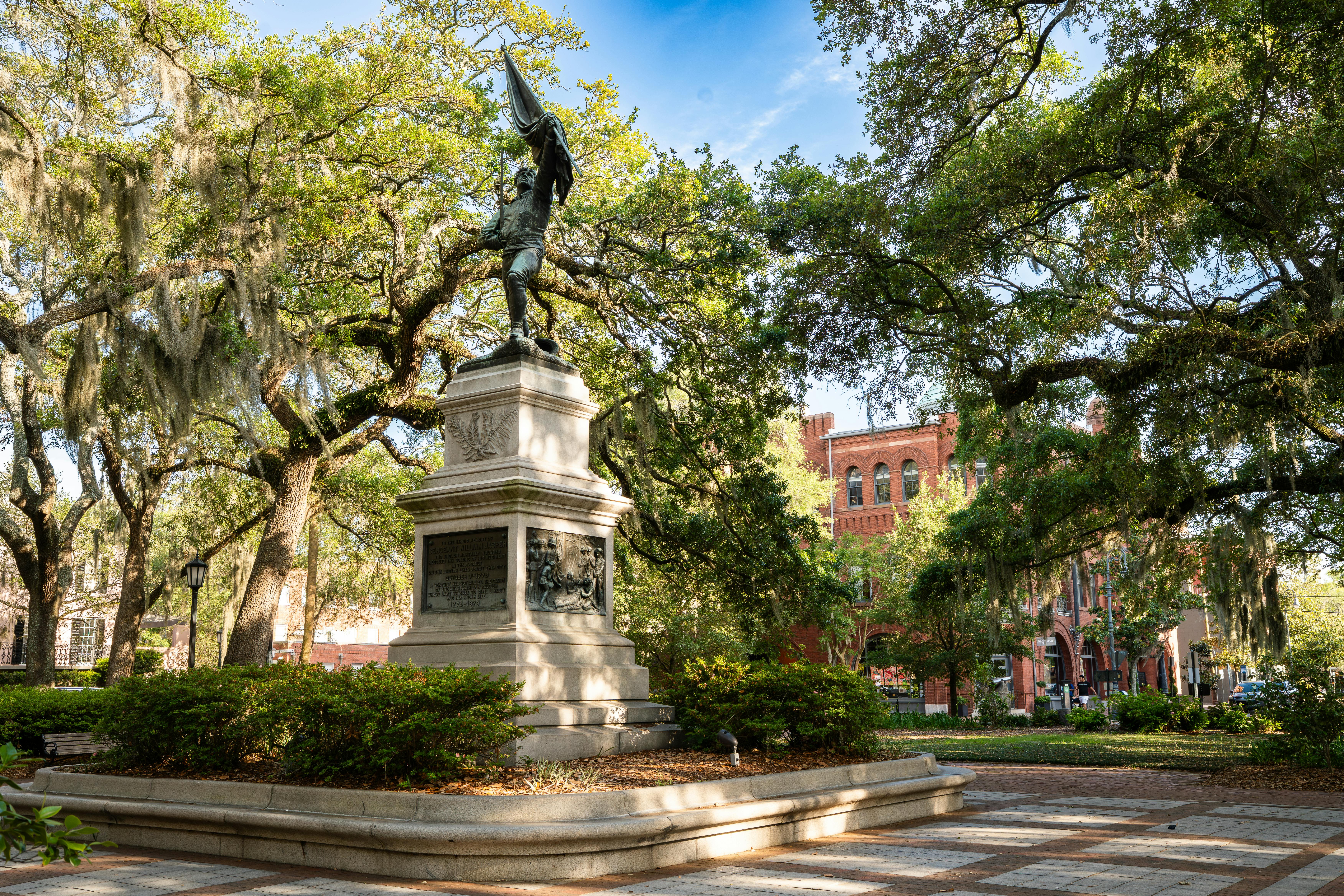 Landmarks in Savannah