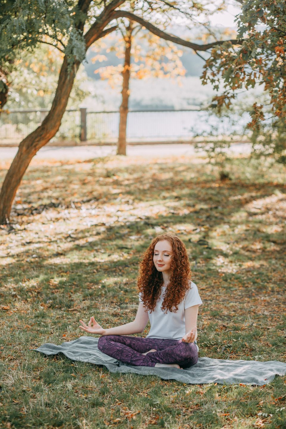 Illustration : Méditation en nature