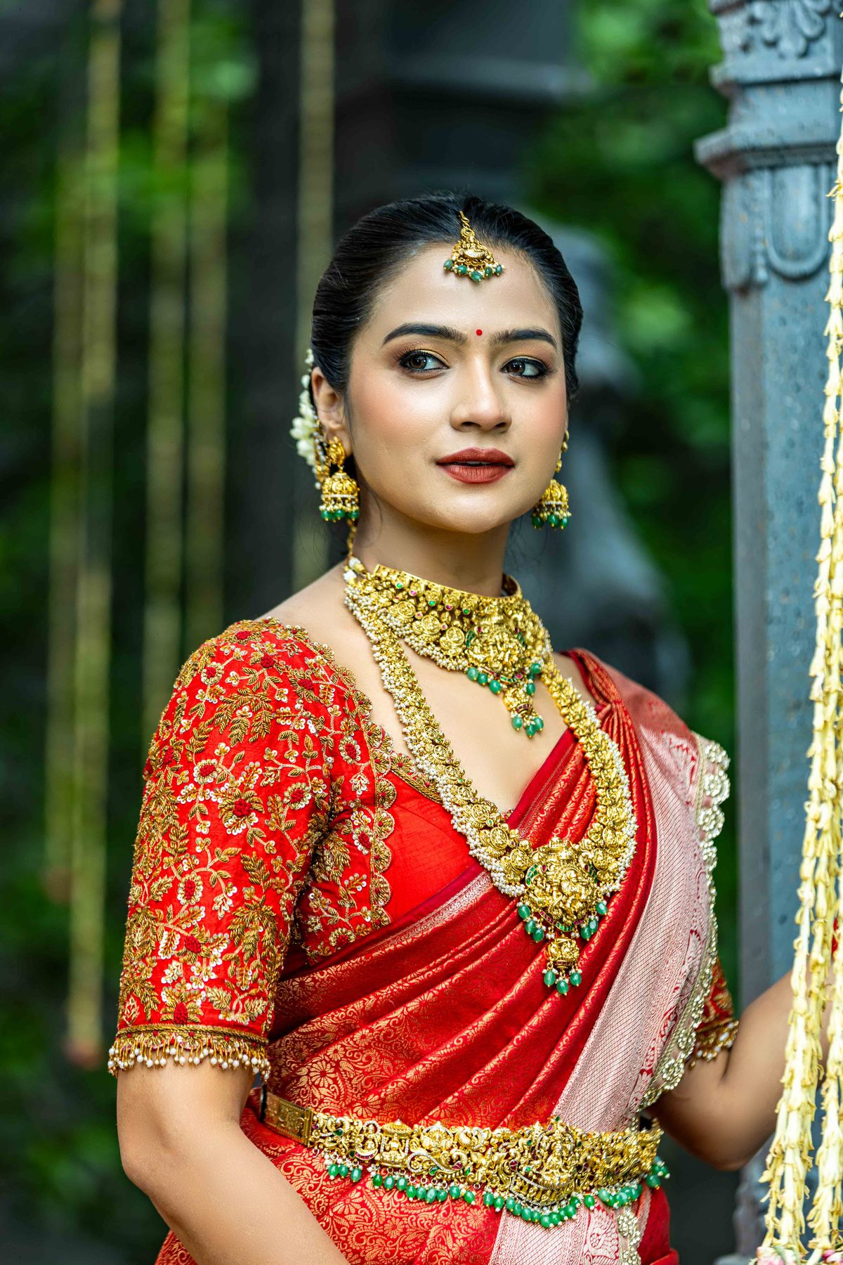 Woman Posing in Traditional Clothing · Free Stock Photo