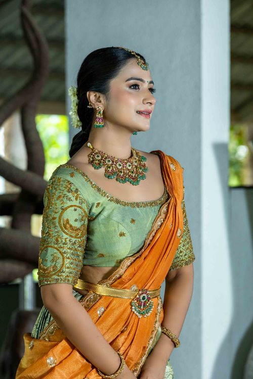 Elegant Indian Woman in Traditional Attire · Free Stock Photo
