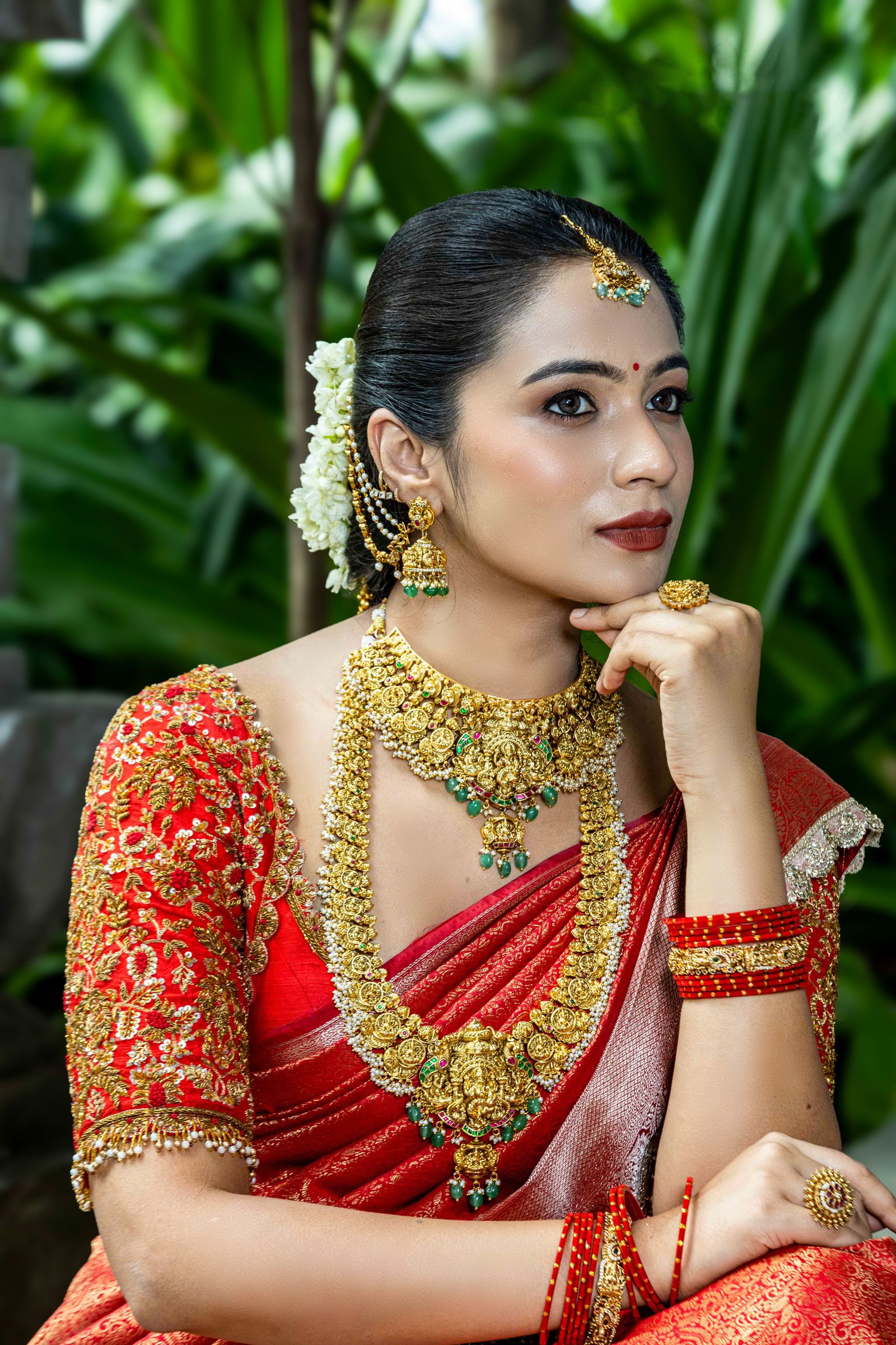 Woman Posing in Traditional Clothing · Free Stock Photo