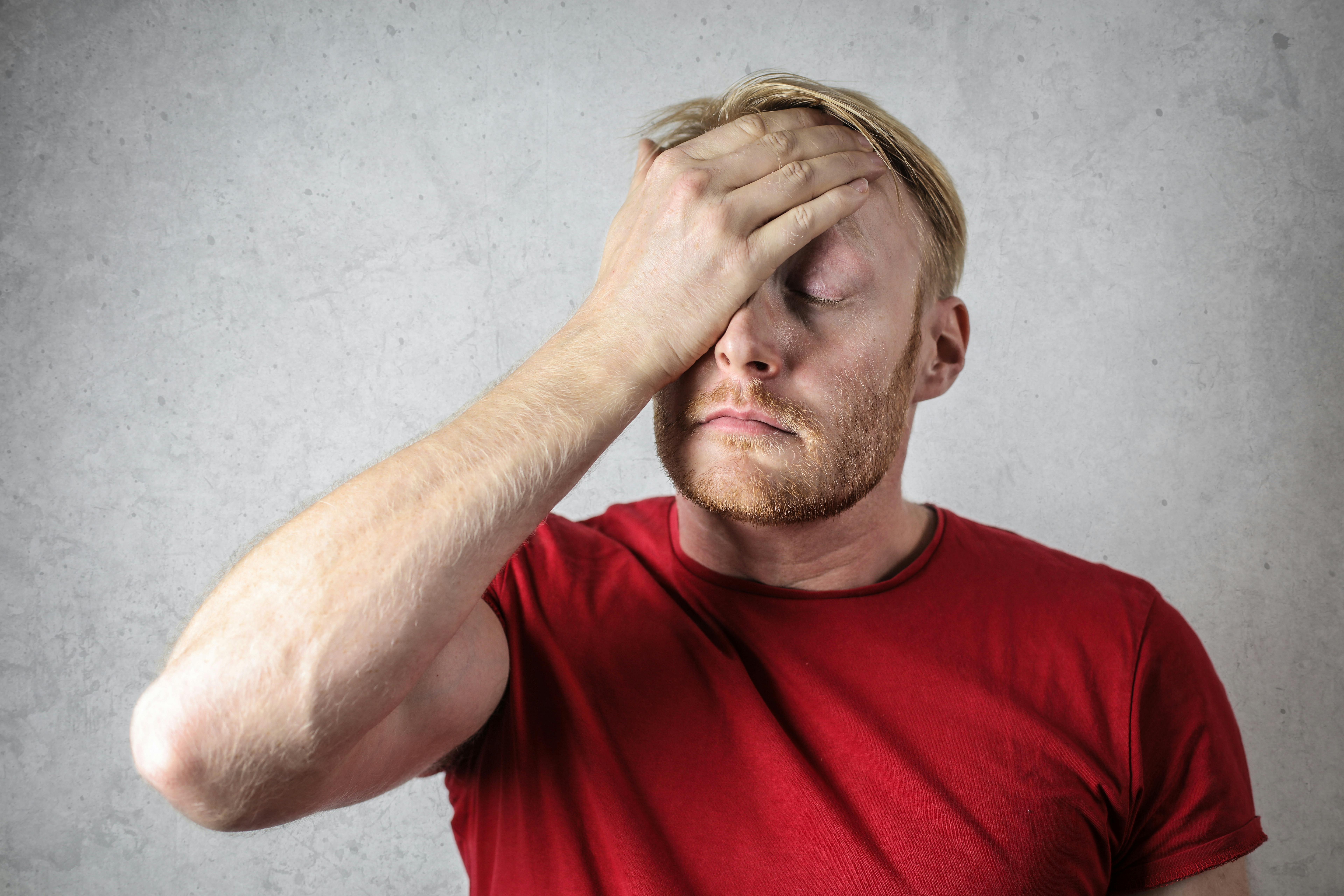 Scared Face Person Royalty Free HD Stock Photo and Image