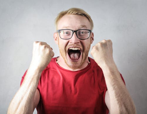 Free Angry Man Is Screaming Stock Photo