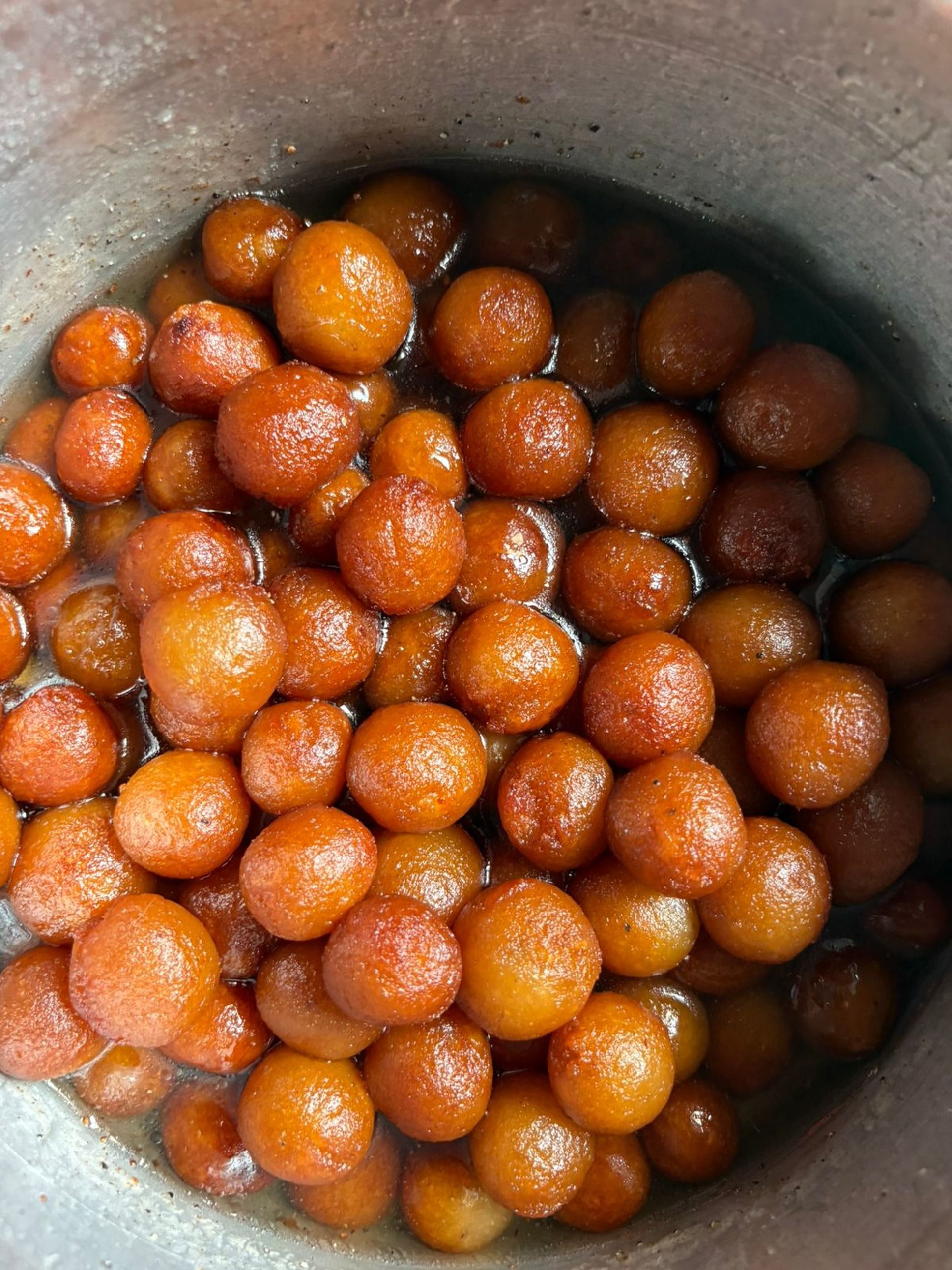 Warm Gulab Jamun and syrupy sweets