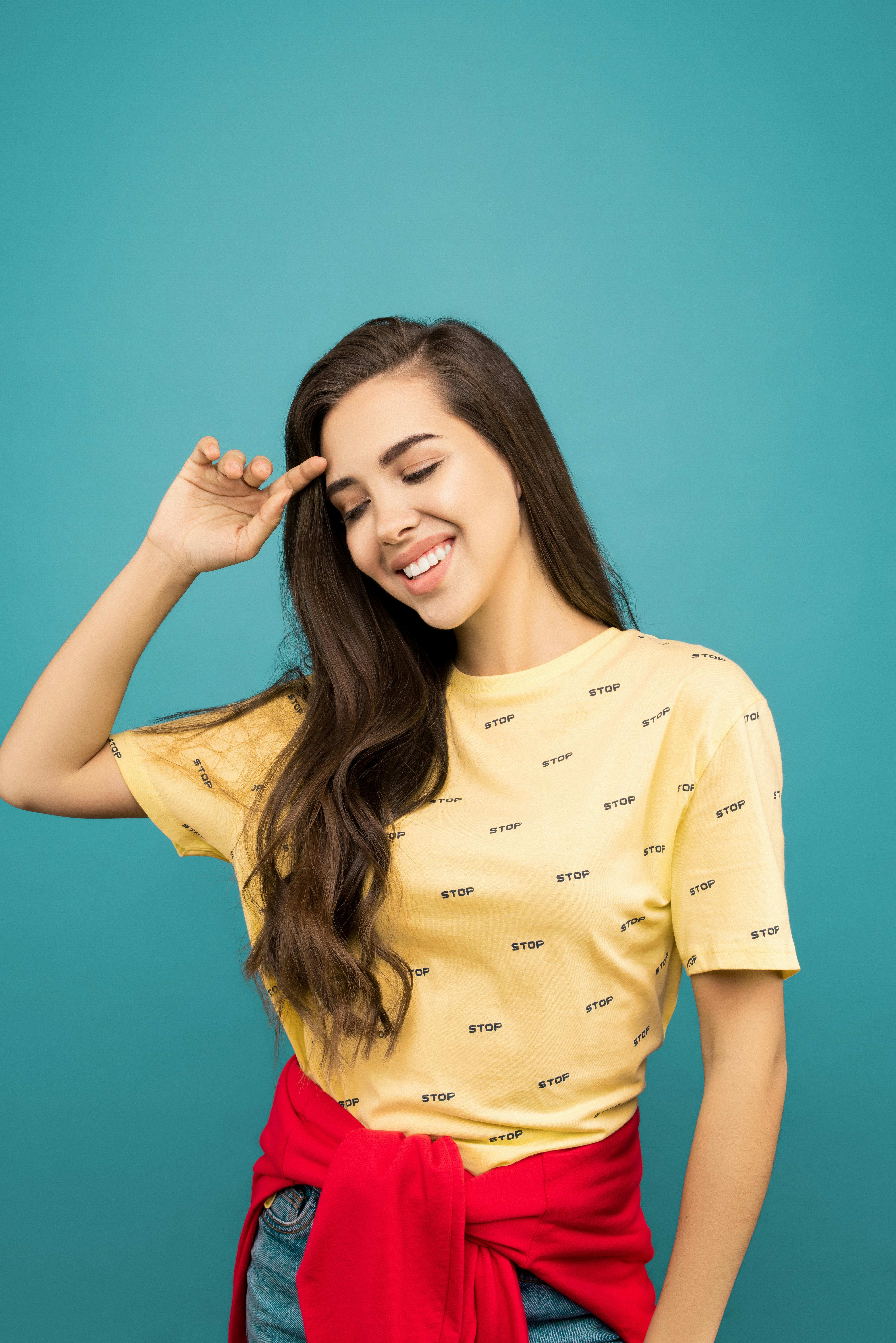 47,300+ Yellow Tshirt Stock Photos, Pictures & Royalty-Free Images