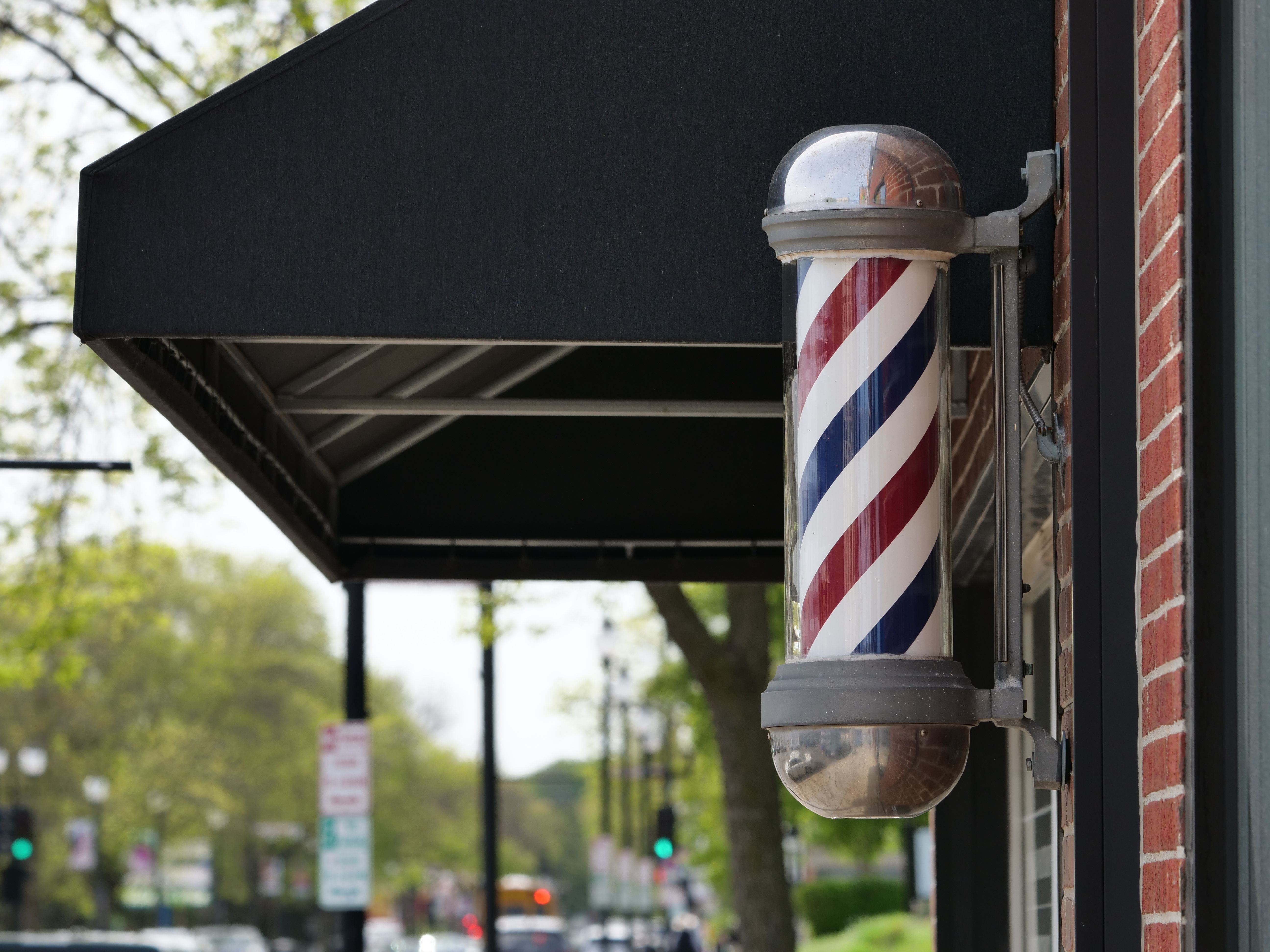 Barbershop location exterior
