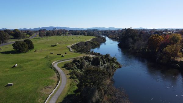 Scenic view of Hamilton, New Zealand
