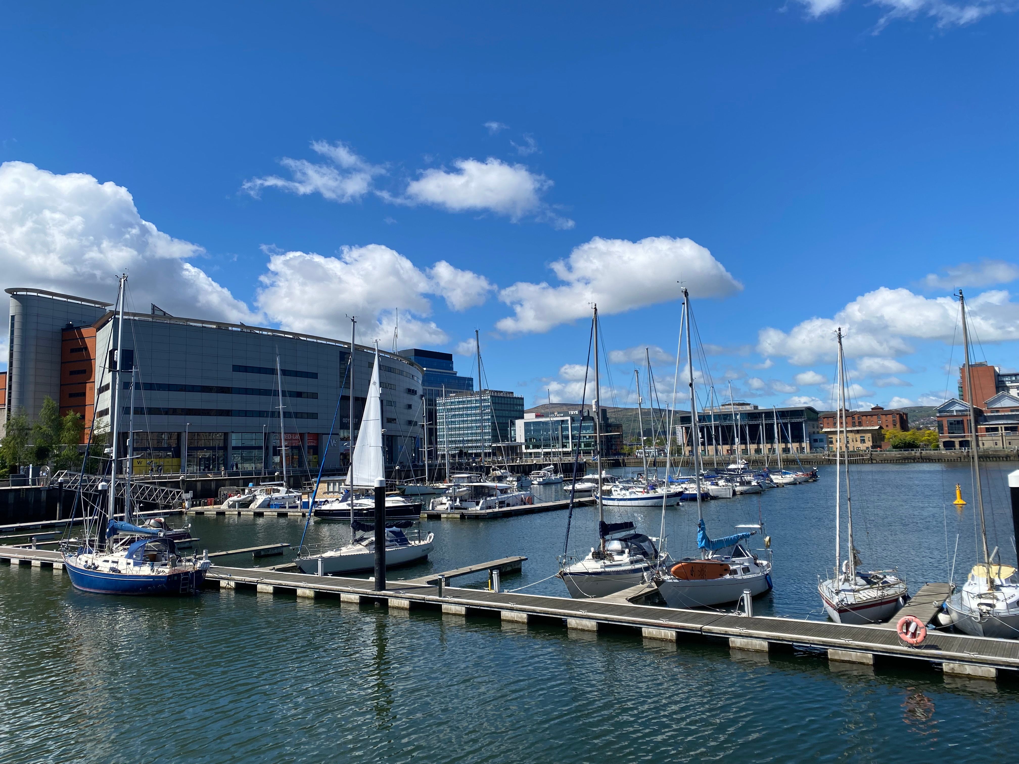 Belfast, United Kingdom — a travel moment · stay connected with a Belfast eSIM from My Holiday SIM