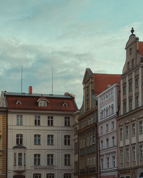 Free Historical buildings in Breslau, Poland showcase classic European architecture. Stock Photo