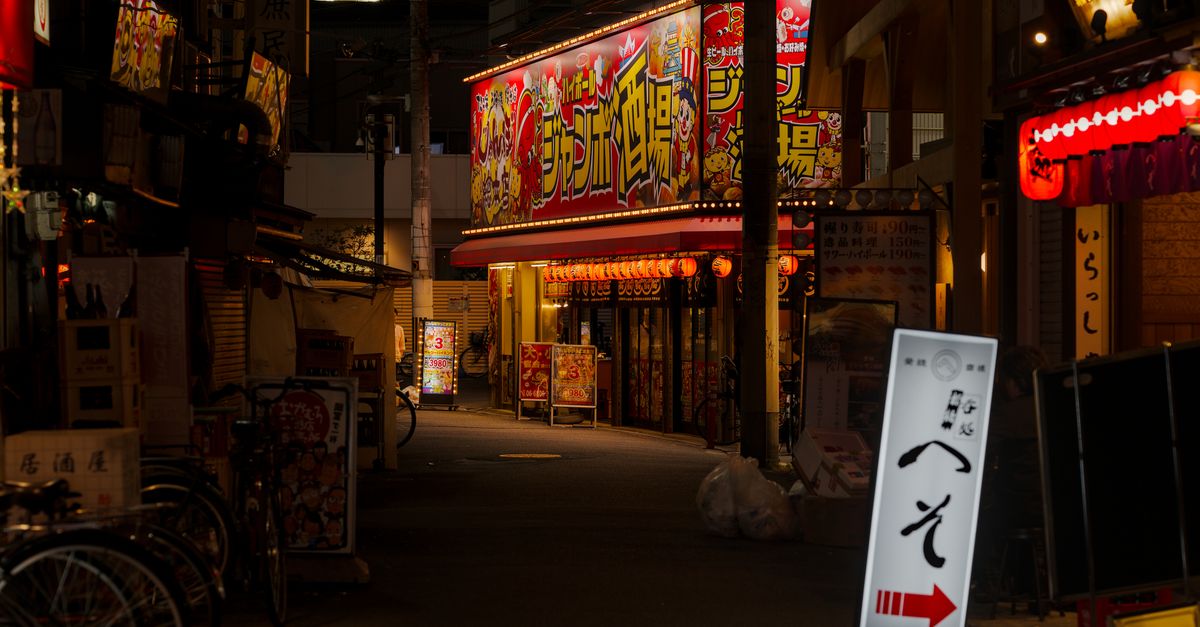 道頓堀居酒屋 川べり