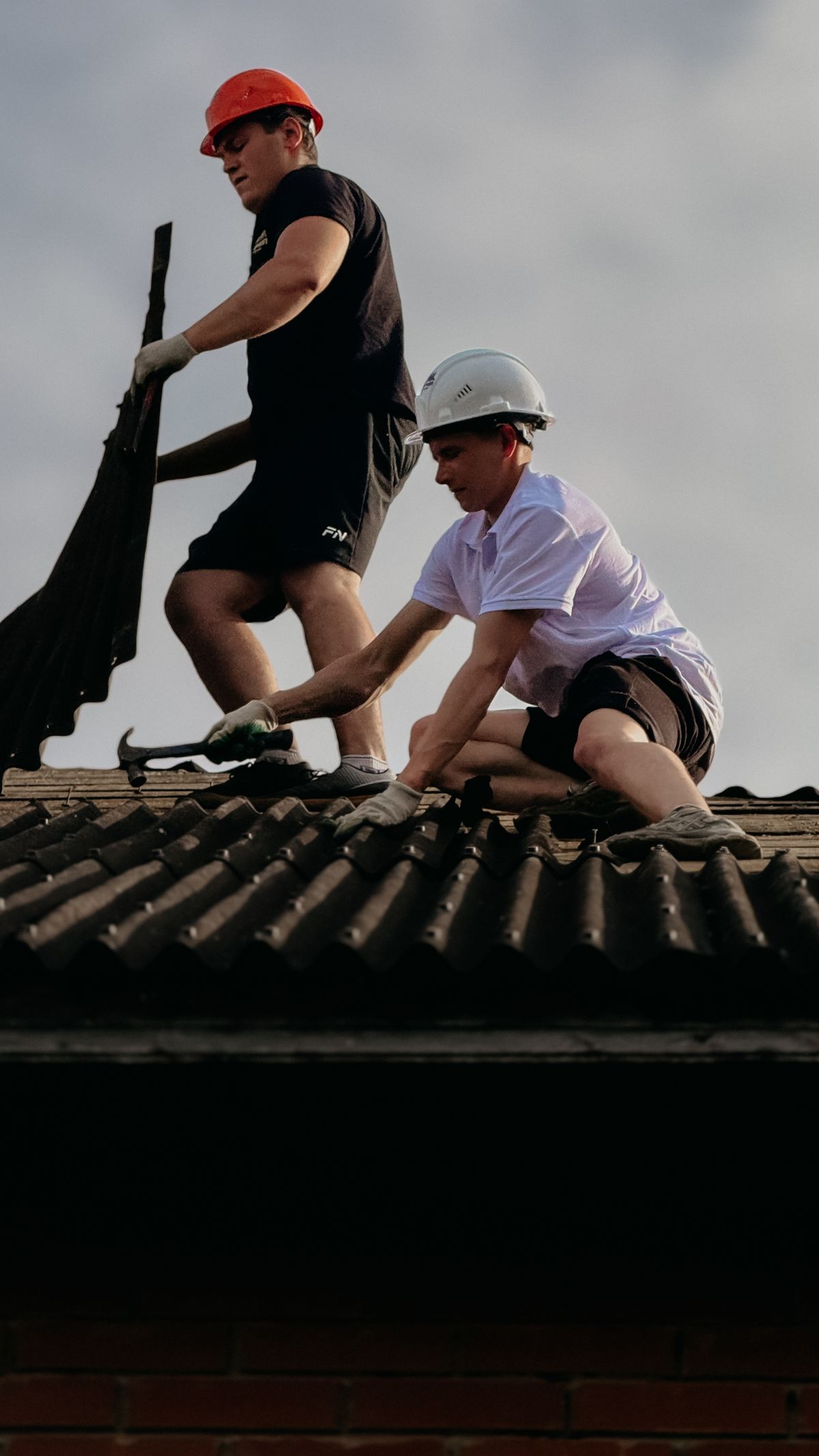 Completed roofing project on a UK home