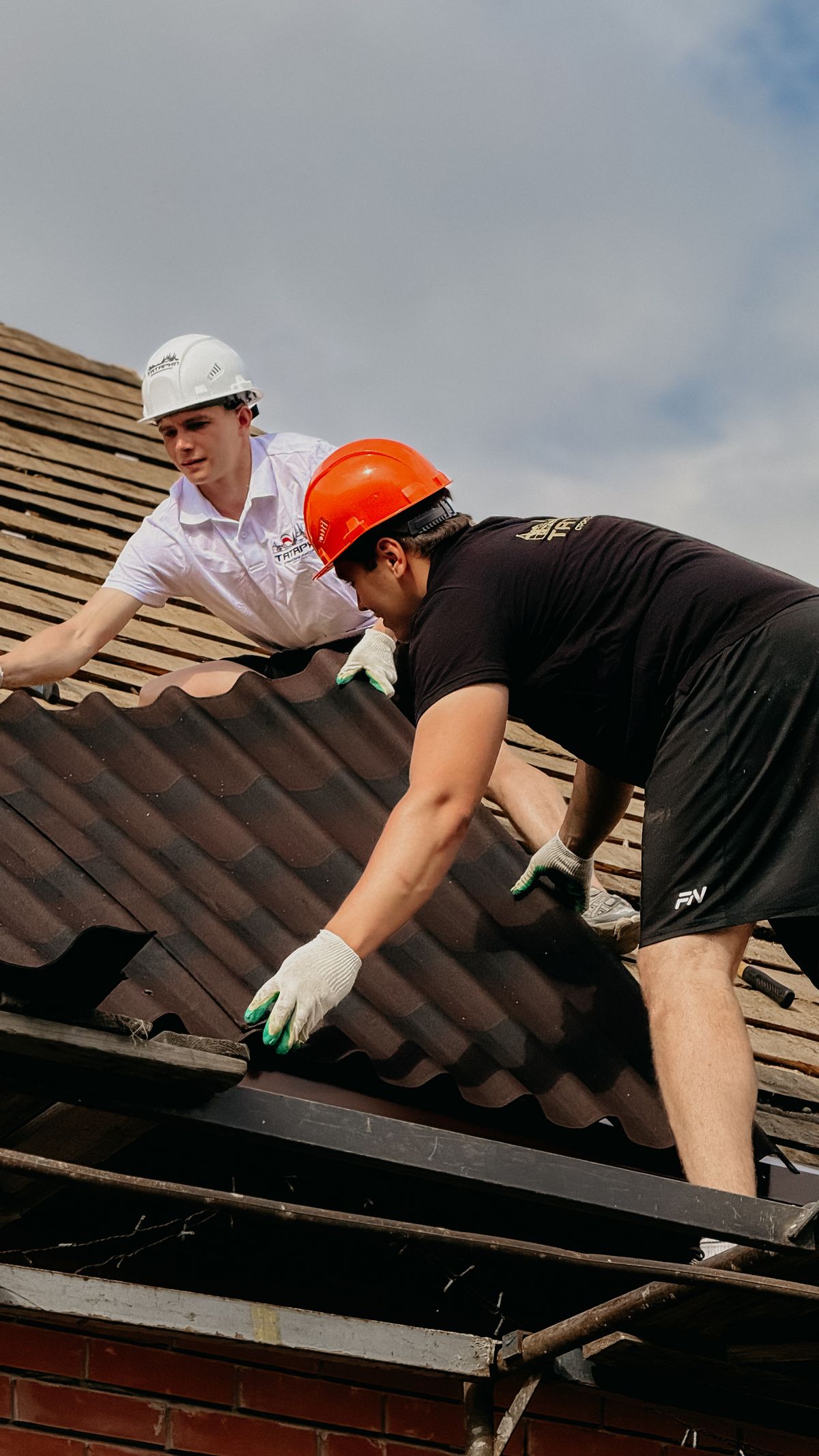 Completed roofing project on a UK home