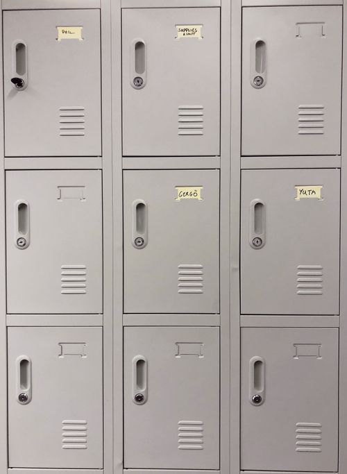 Free stock photo of cabinet, cabinets, locker Stock Photo