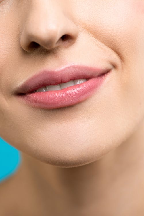 Free Woman With Pink Lipstick Stock Photo