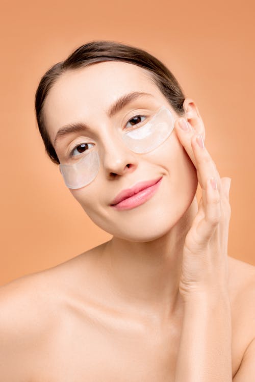 Free Woman With Under Eye Mask Stock Photo