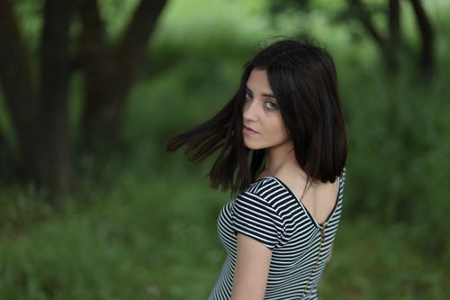 Free stock photo of eyes, green, portrait Stock Photo