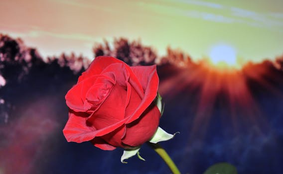    rose-red-flower-3764