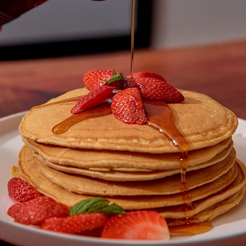 Fluffy Pancakes from Scratch (with Homemade Pancake Mix)
