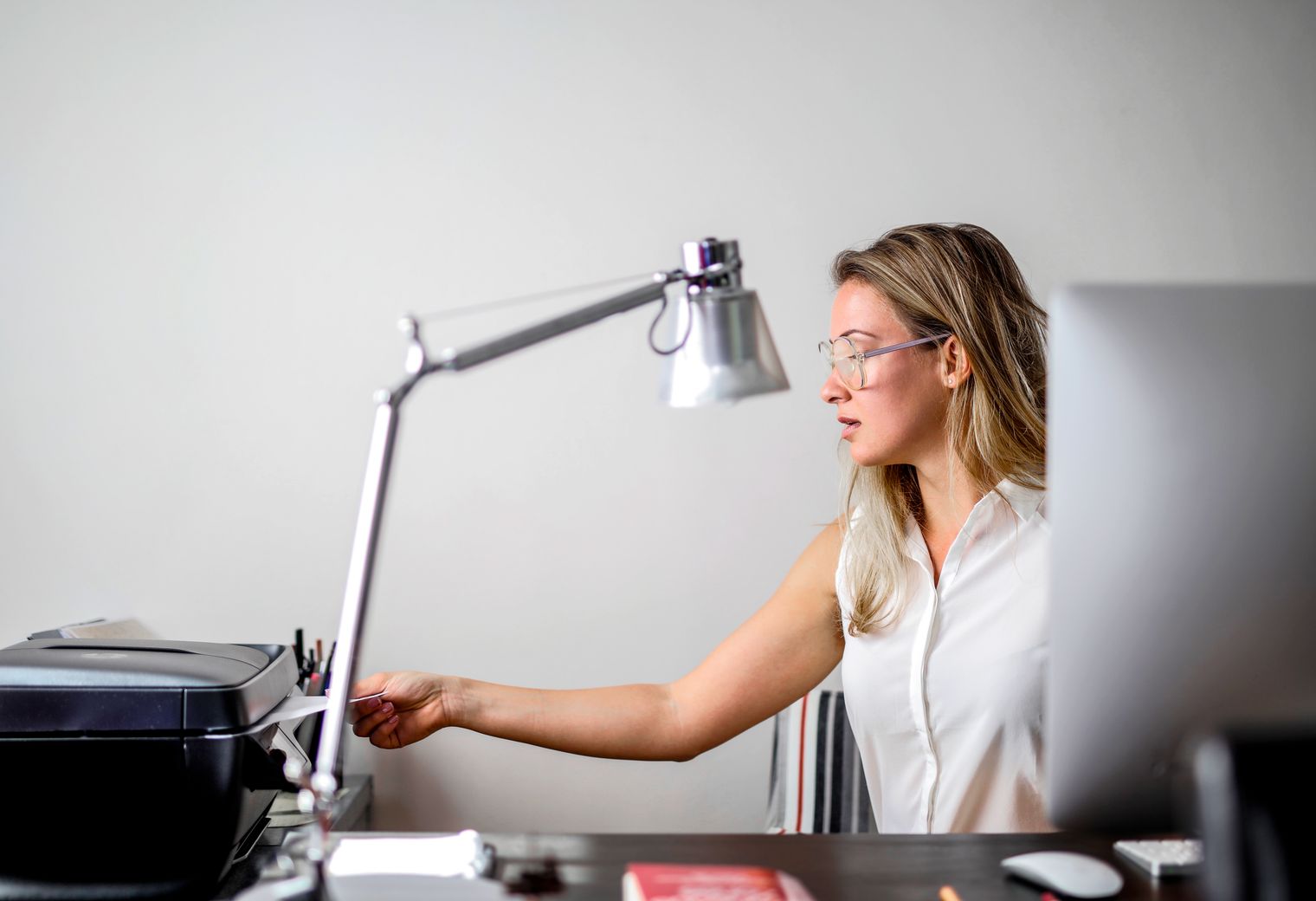 Crieff — office relocation team moving desks and equipment
