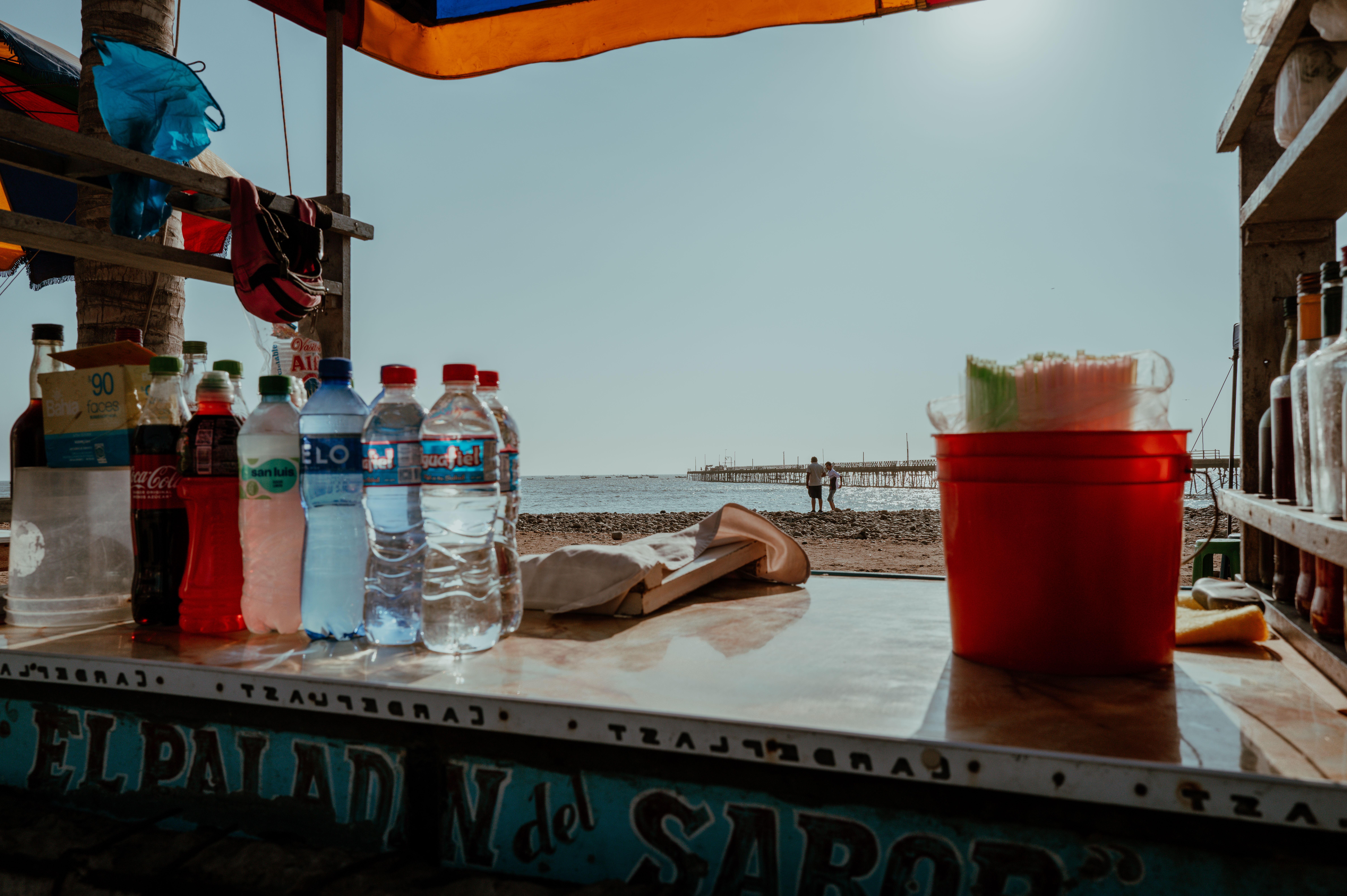 Pupusería La Palma, Playa San Blas