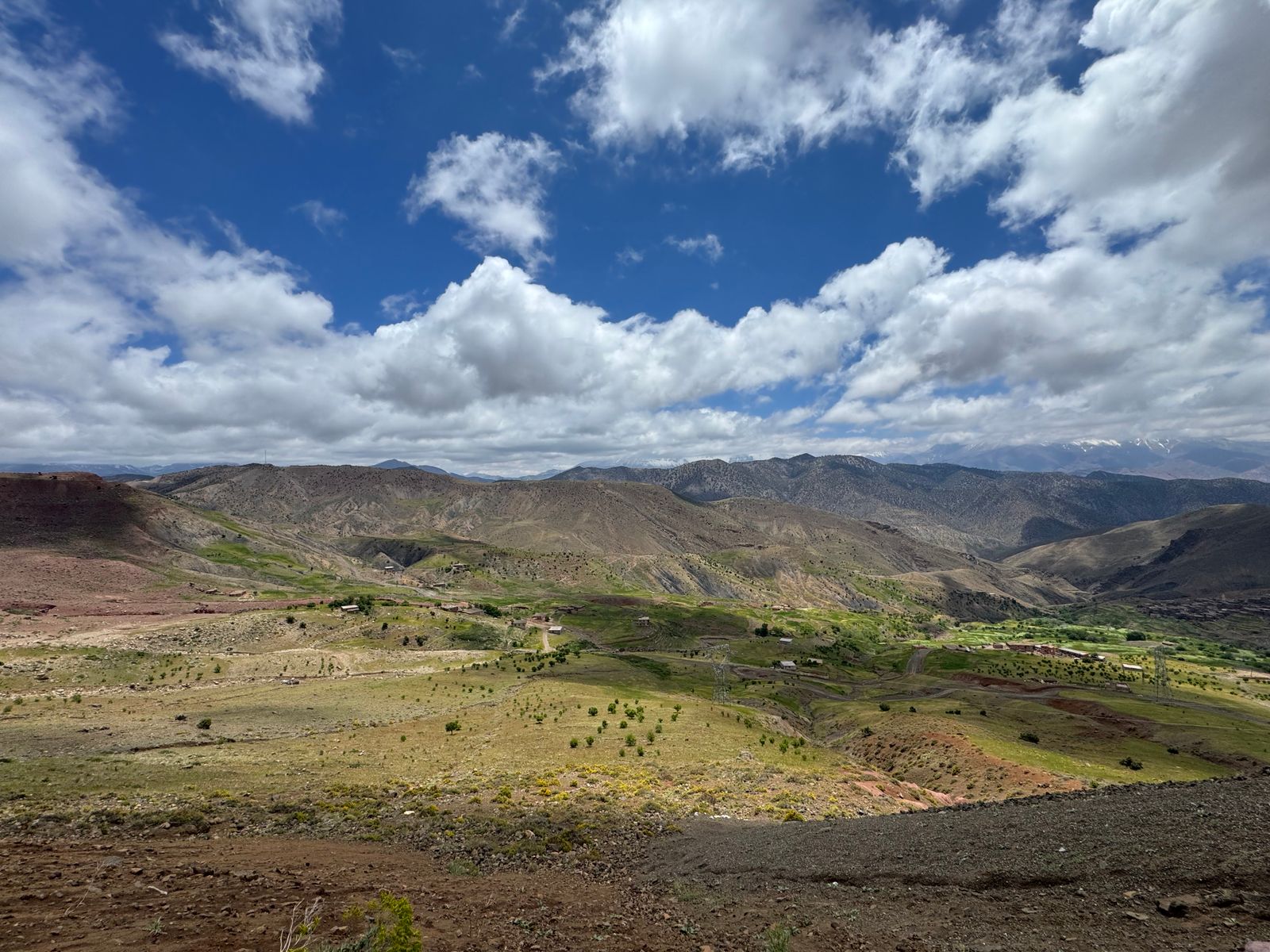 The High Atlas in Morocco