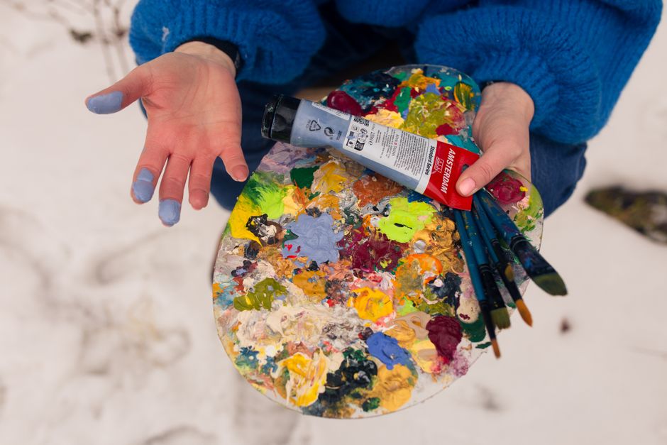 In art therapy the making is the medium of the work, not the outcome being judged