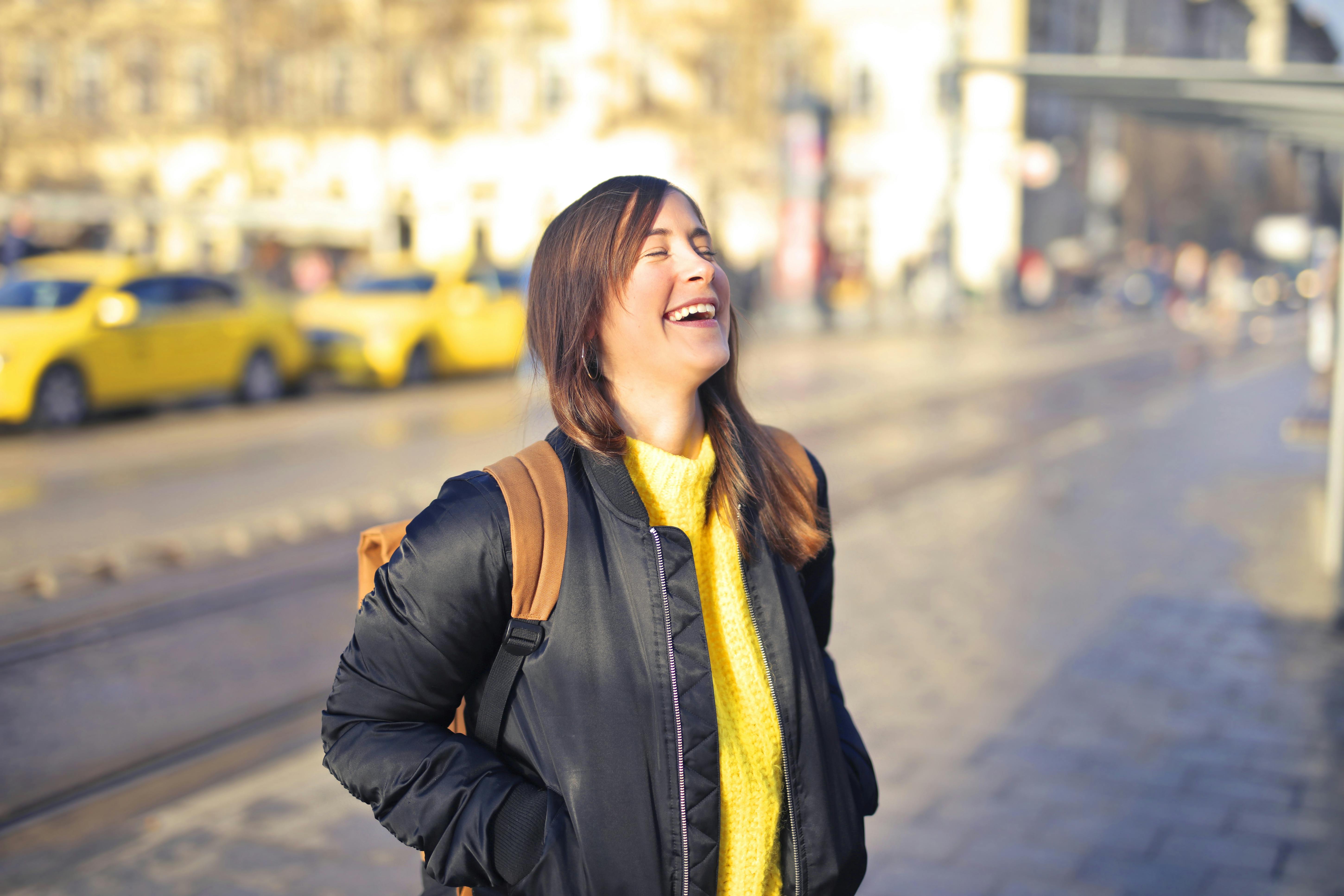 Woman Wearing Black Jacket · Free Stock Photo