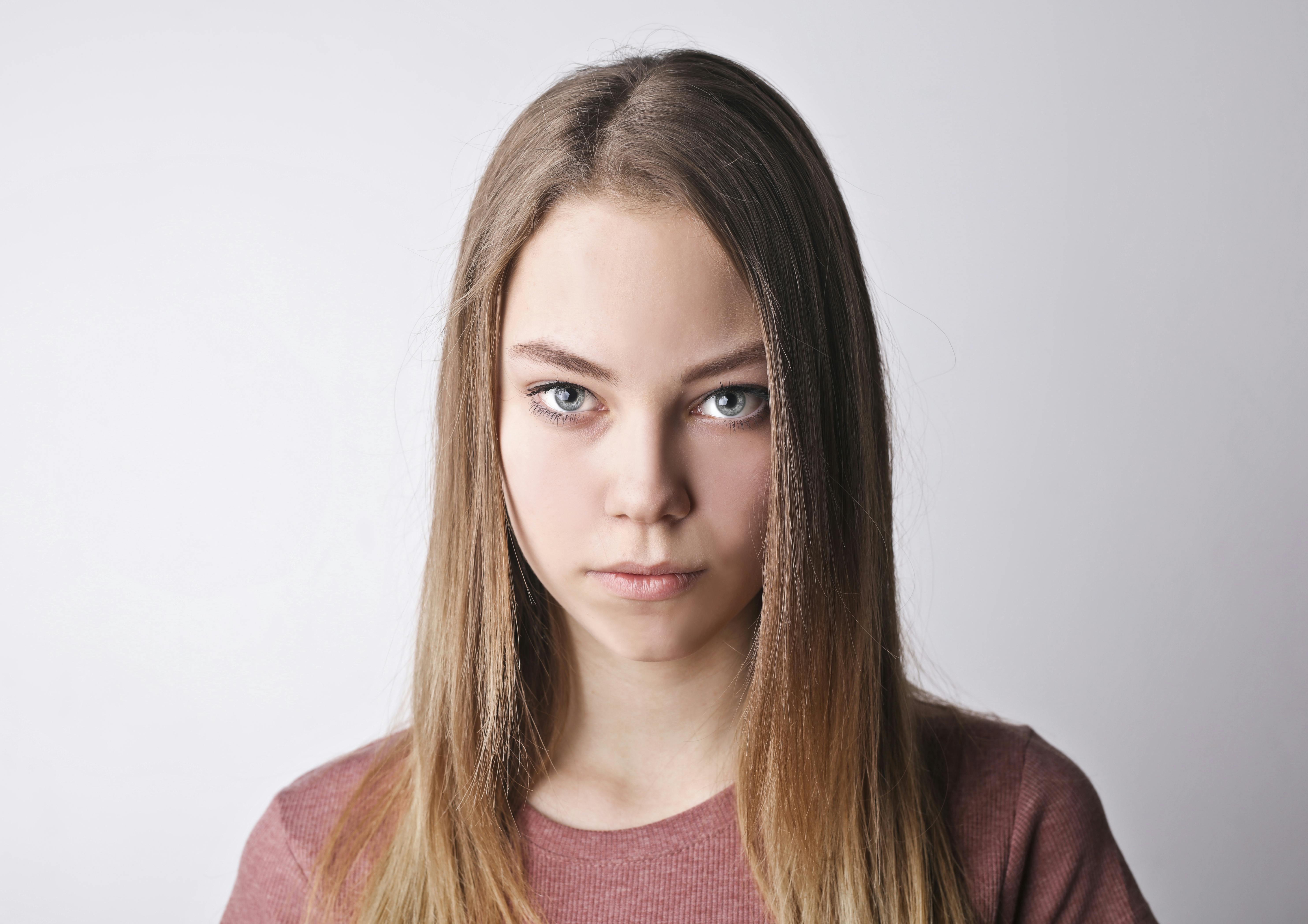 Female Headshot White Background