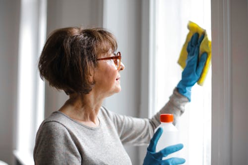 Free Daily Chores of a Mother Stock Photo