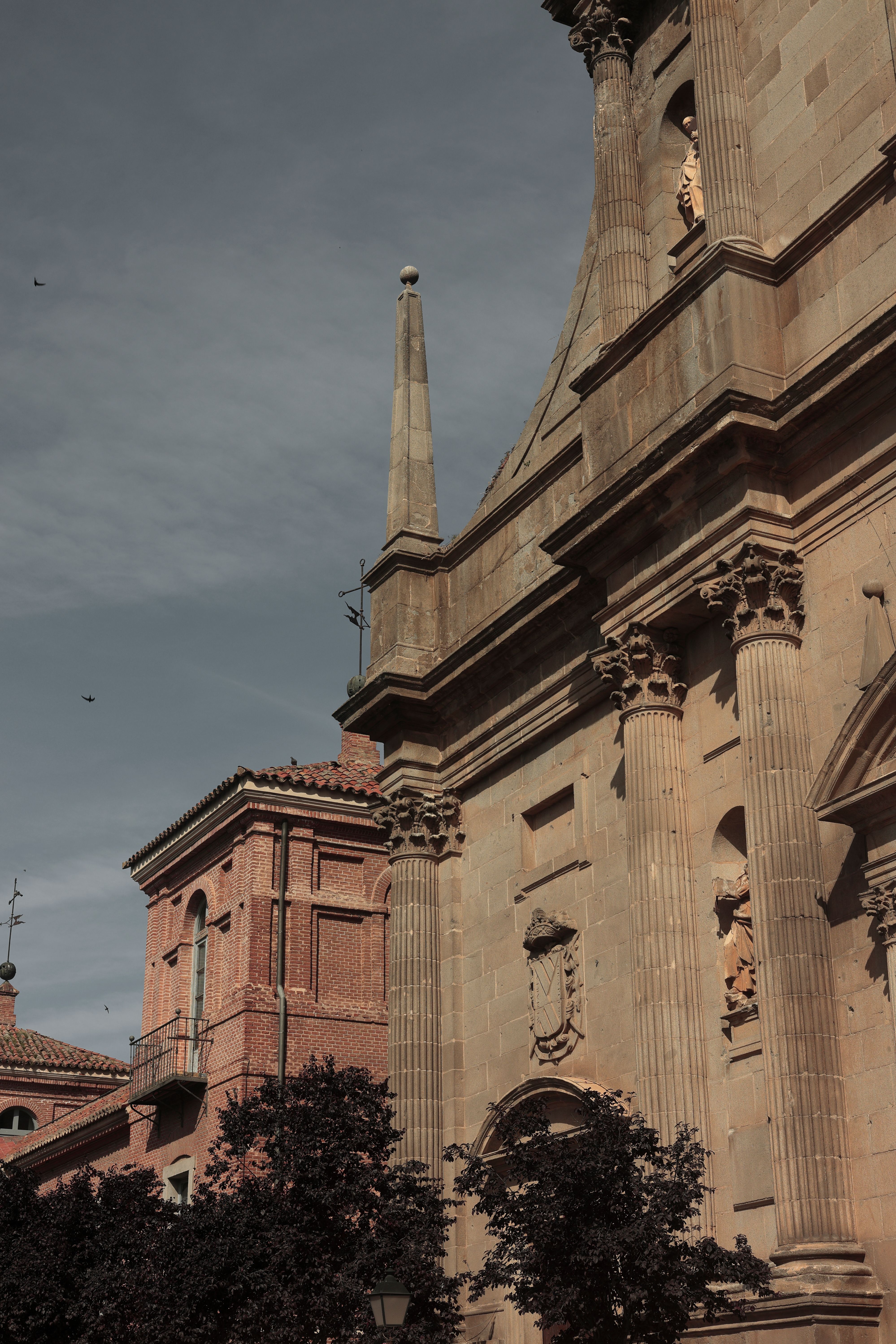Capture of classic architectural detail in Alcala de Henares, Spain.