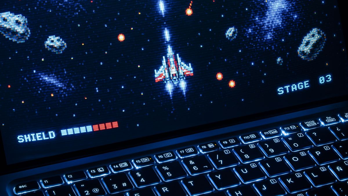 Space Shooter Arcade Cabinet