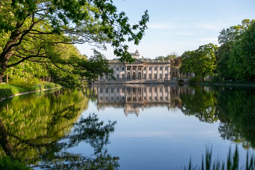 Lazienki Park royal palace — Warsaw