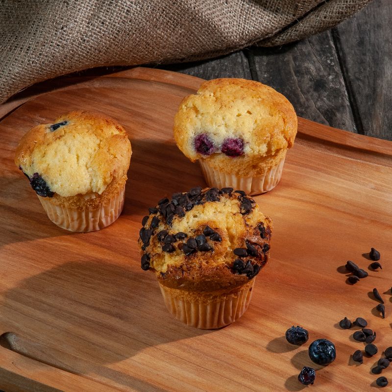 Orange Blossom Semolina Muffins