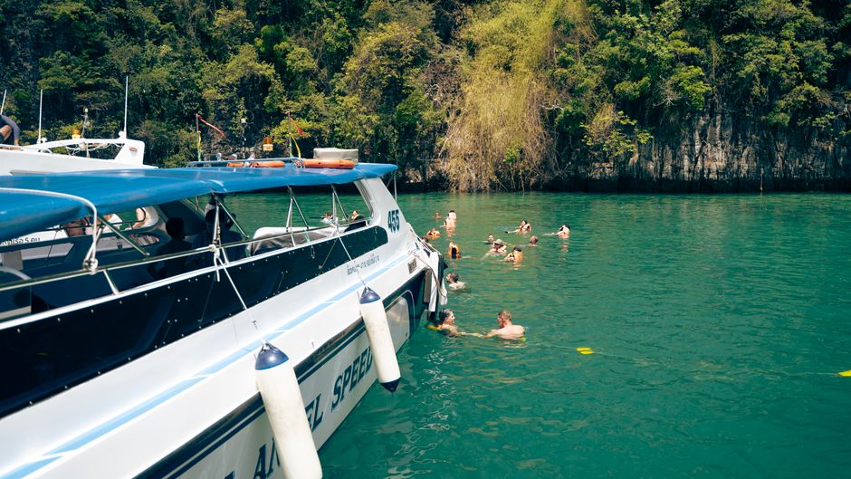 Îles Phi Phi en speedboat