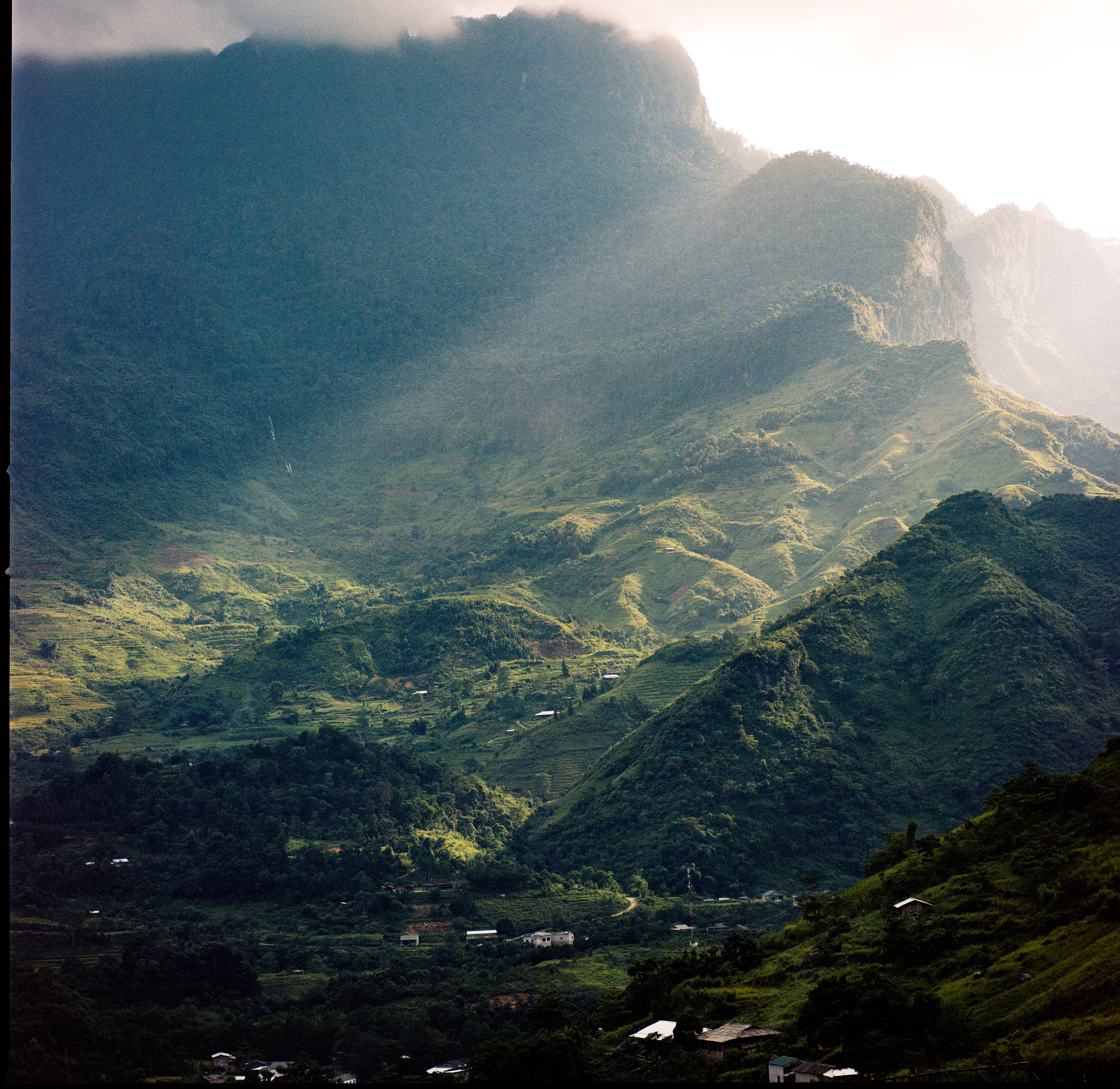 Stunning Overhead View of Lush Mountain Range · Free Stock Photo
