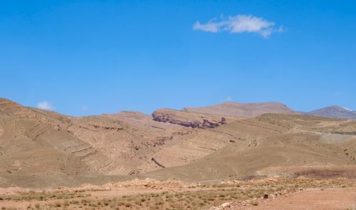 Free Capture of the picturesque Atlas Mountains in Morocco on a clear sunny day. Stock Photo