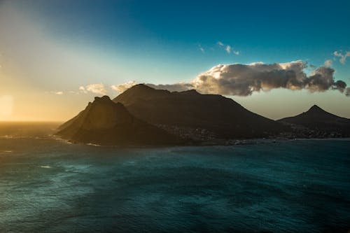 Základová fotografie zdarma na téma hory, Kapské město, letecká fotografie