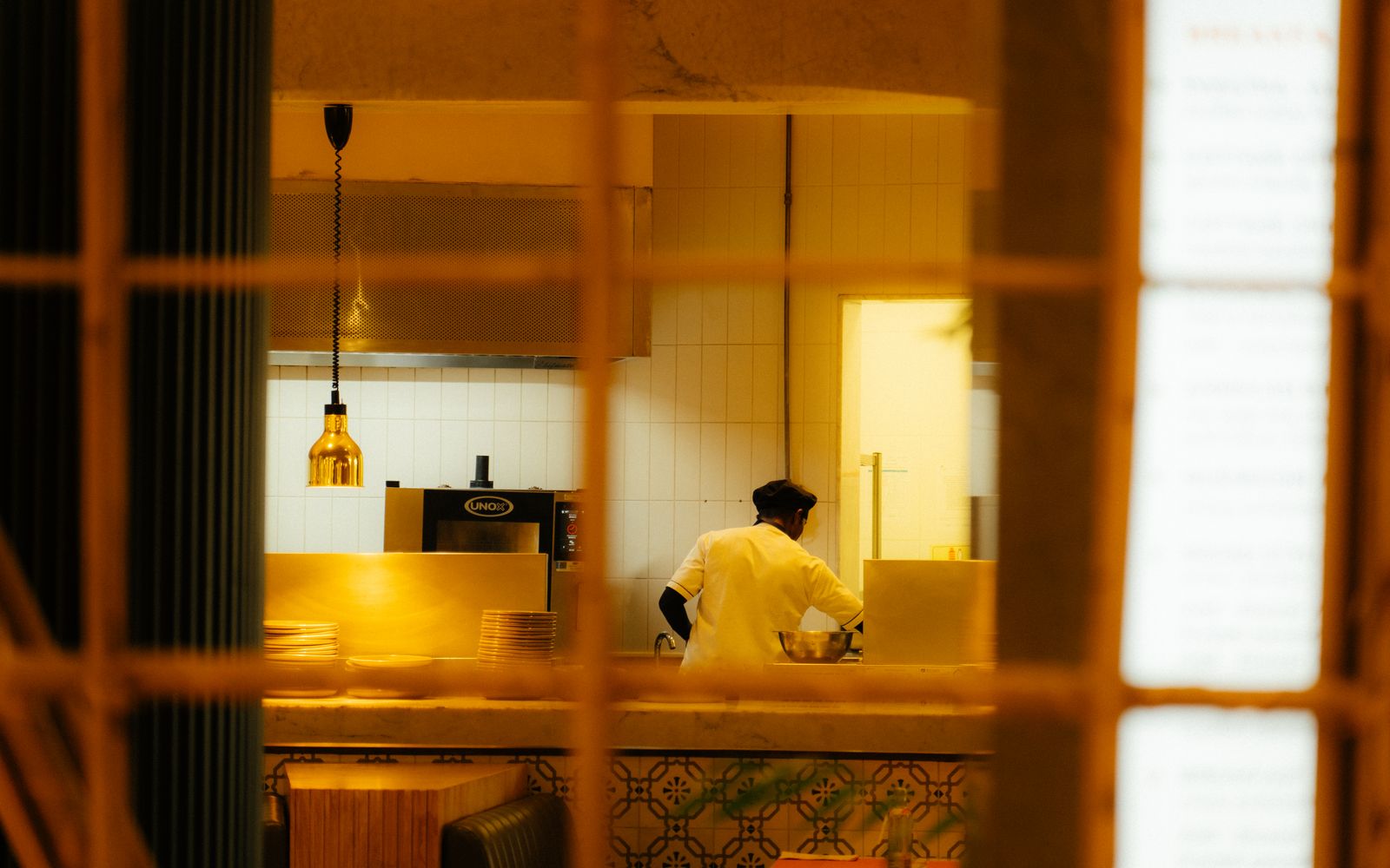 Restaurant dining area