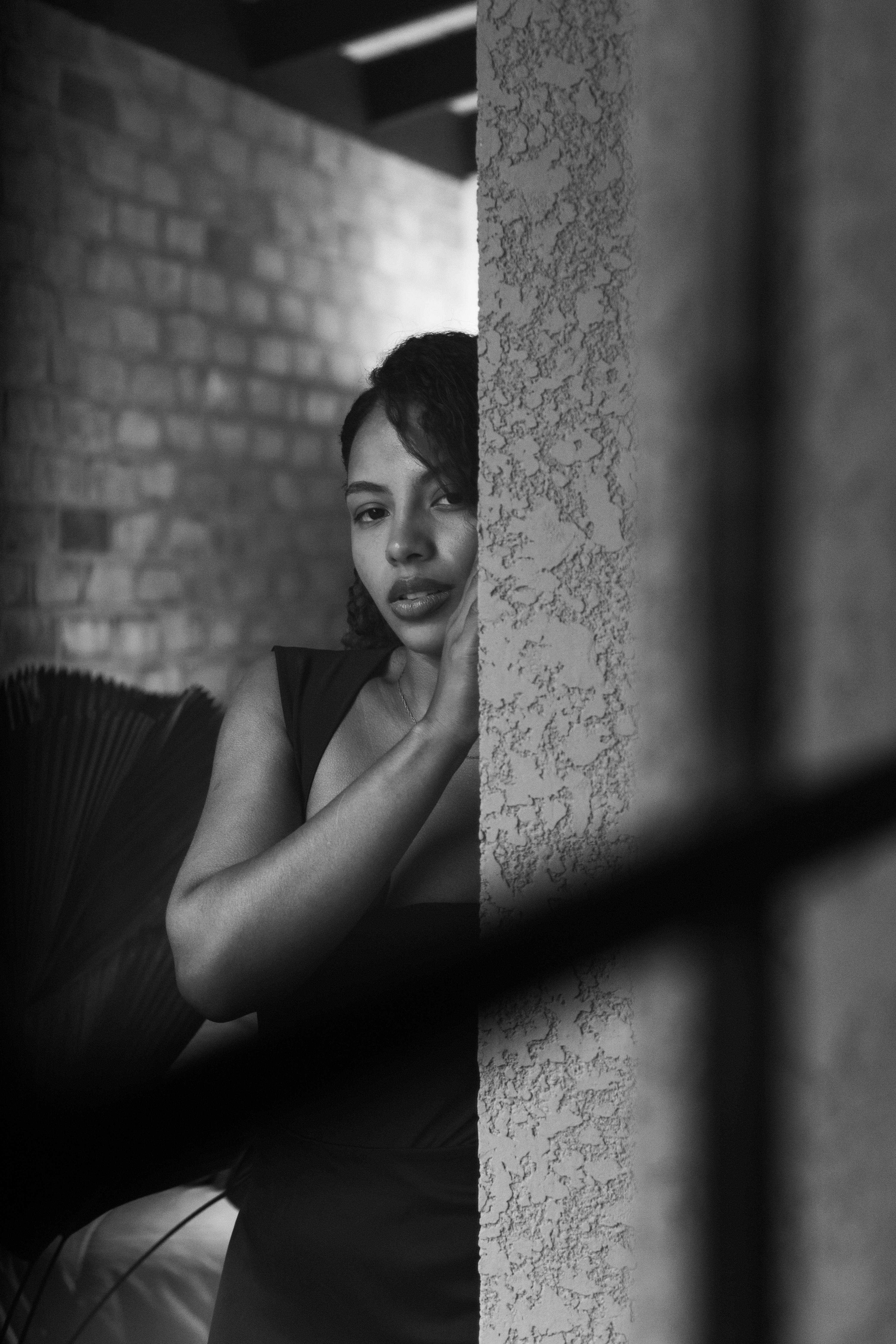 Elegant Black and White Portrait of a Woman · Free Stock Photo