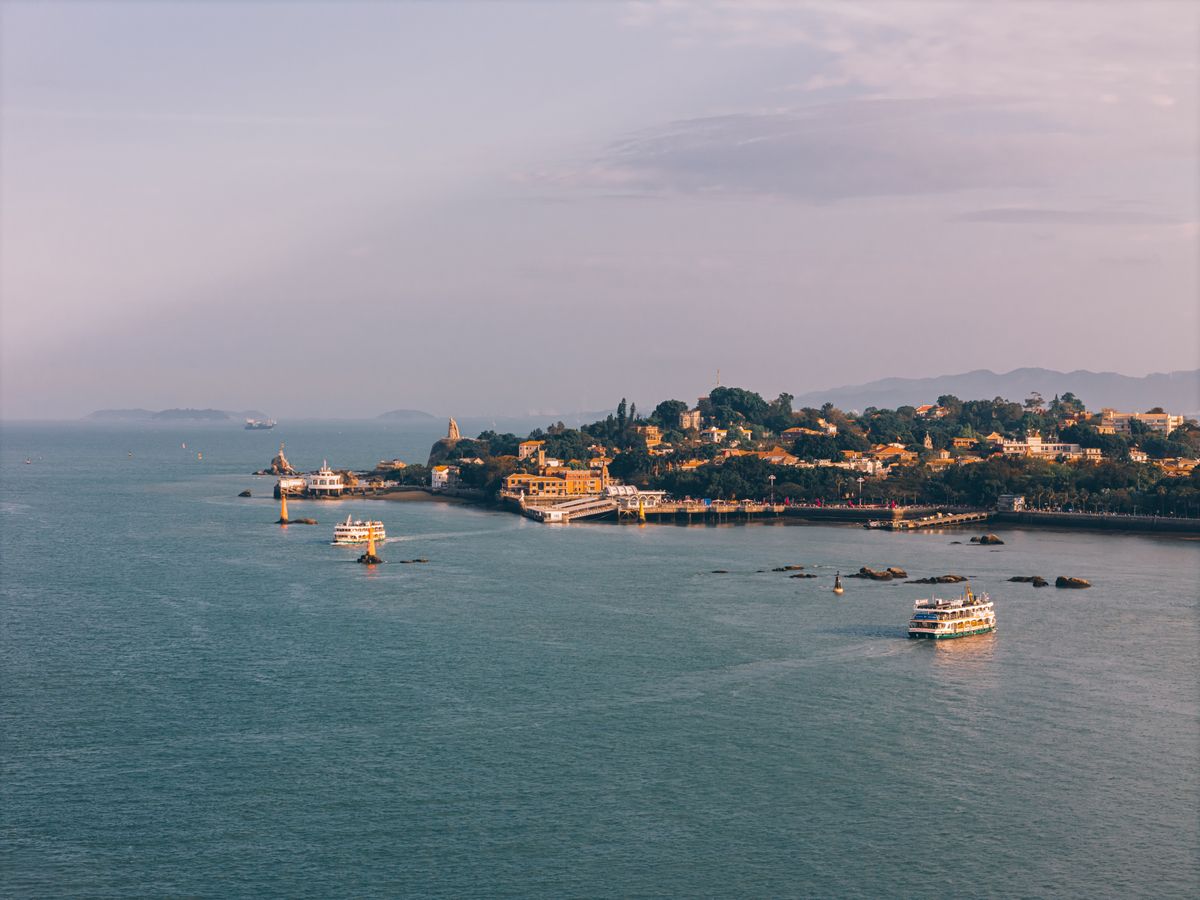 Ferry Over to Gulangyu Island