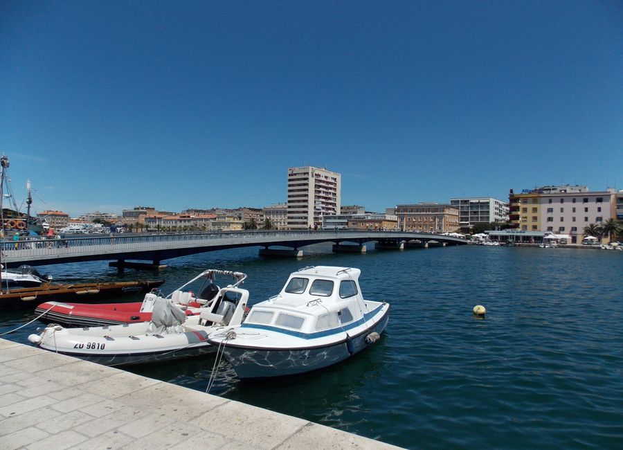 Zadar, Croatia — streets and everyday scenes · stay connected with a Zadar eSIM from My Holiday SIM