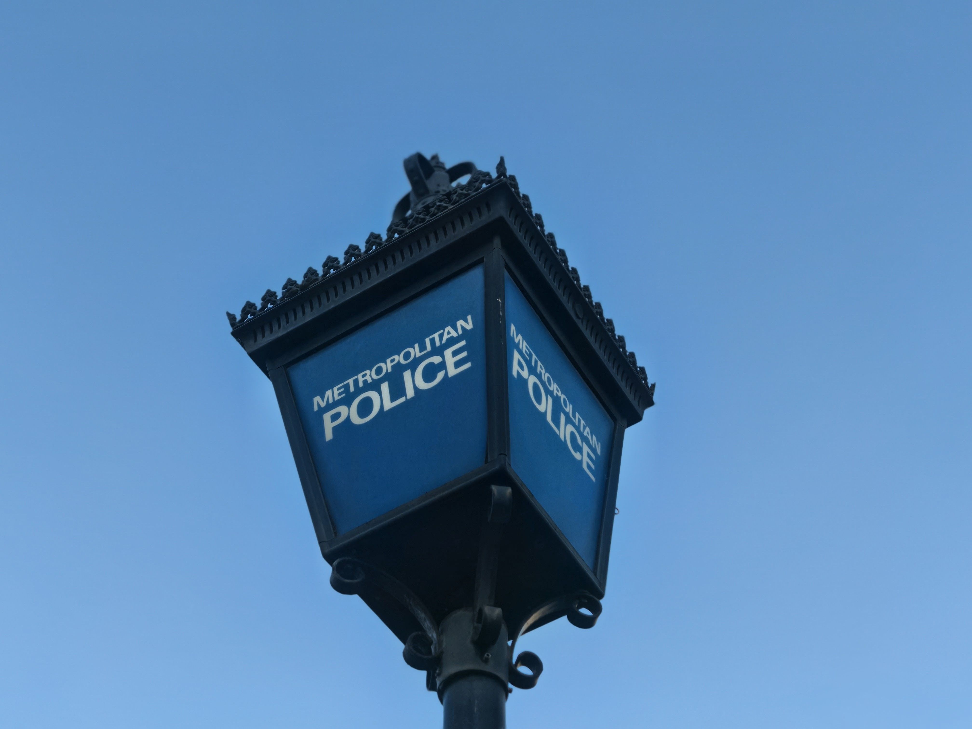 Londra'da bir polis merkezi