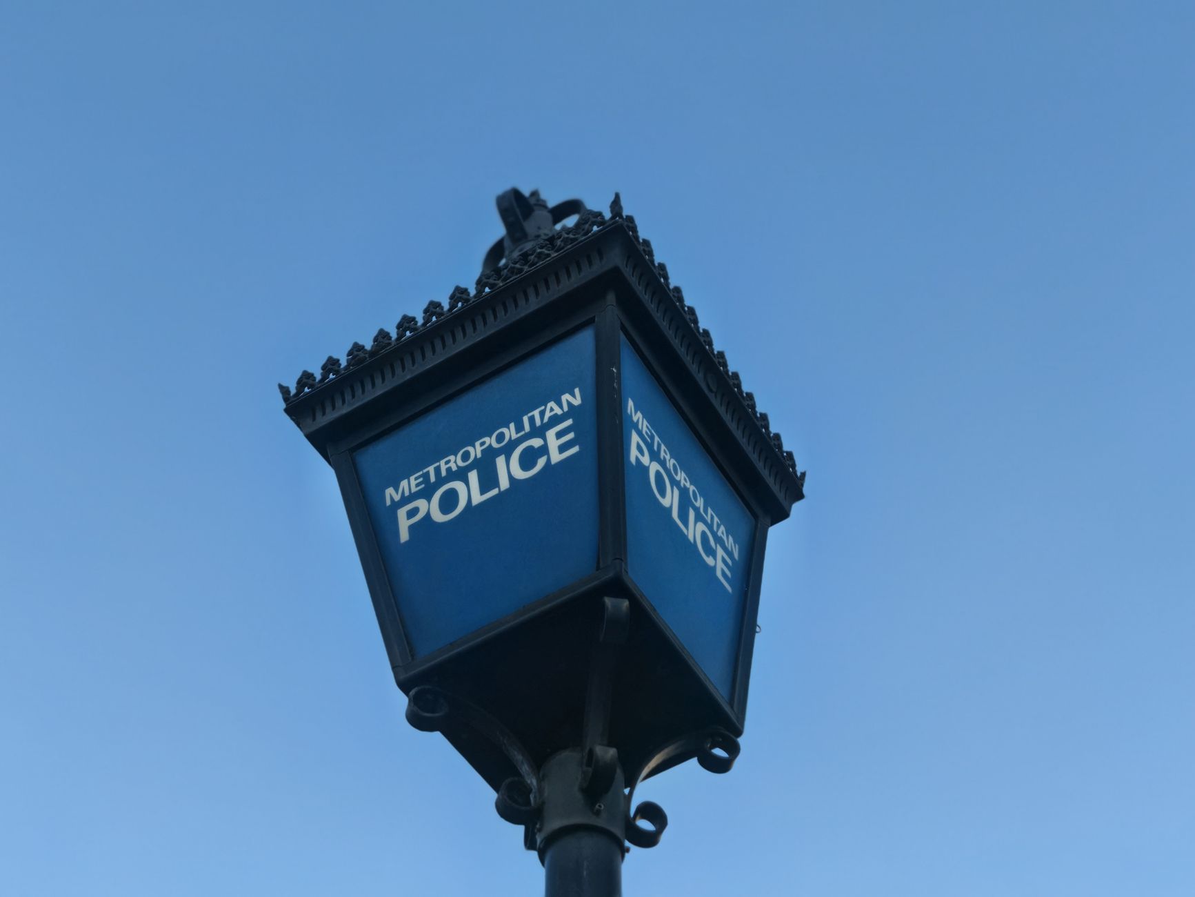 Londra'da bir polis merkezi
