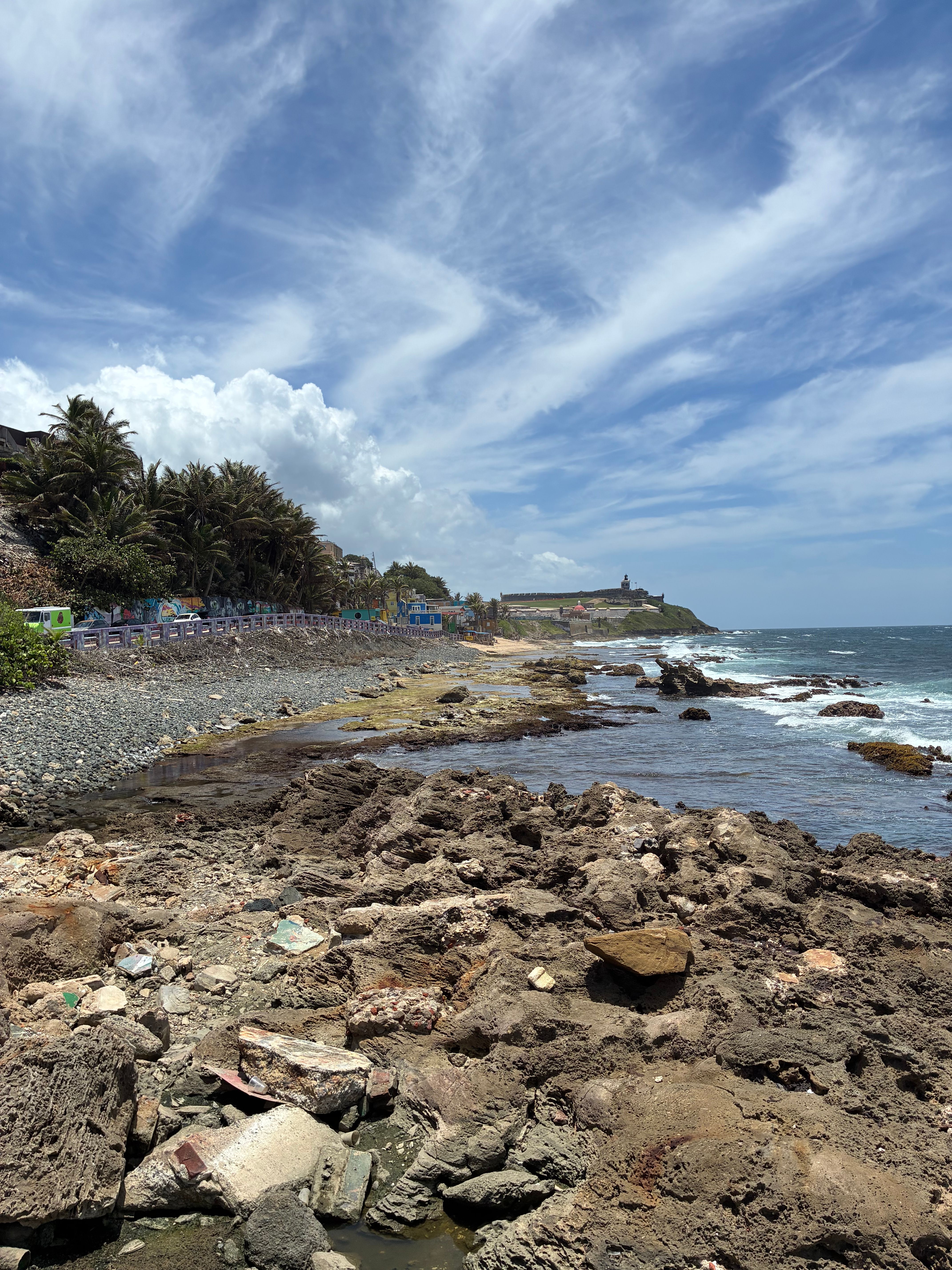 Residents collecting water in Puerto Rico