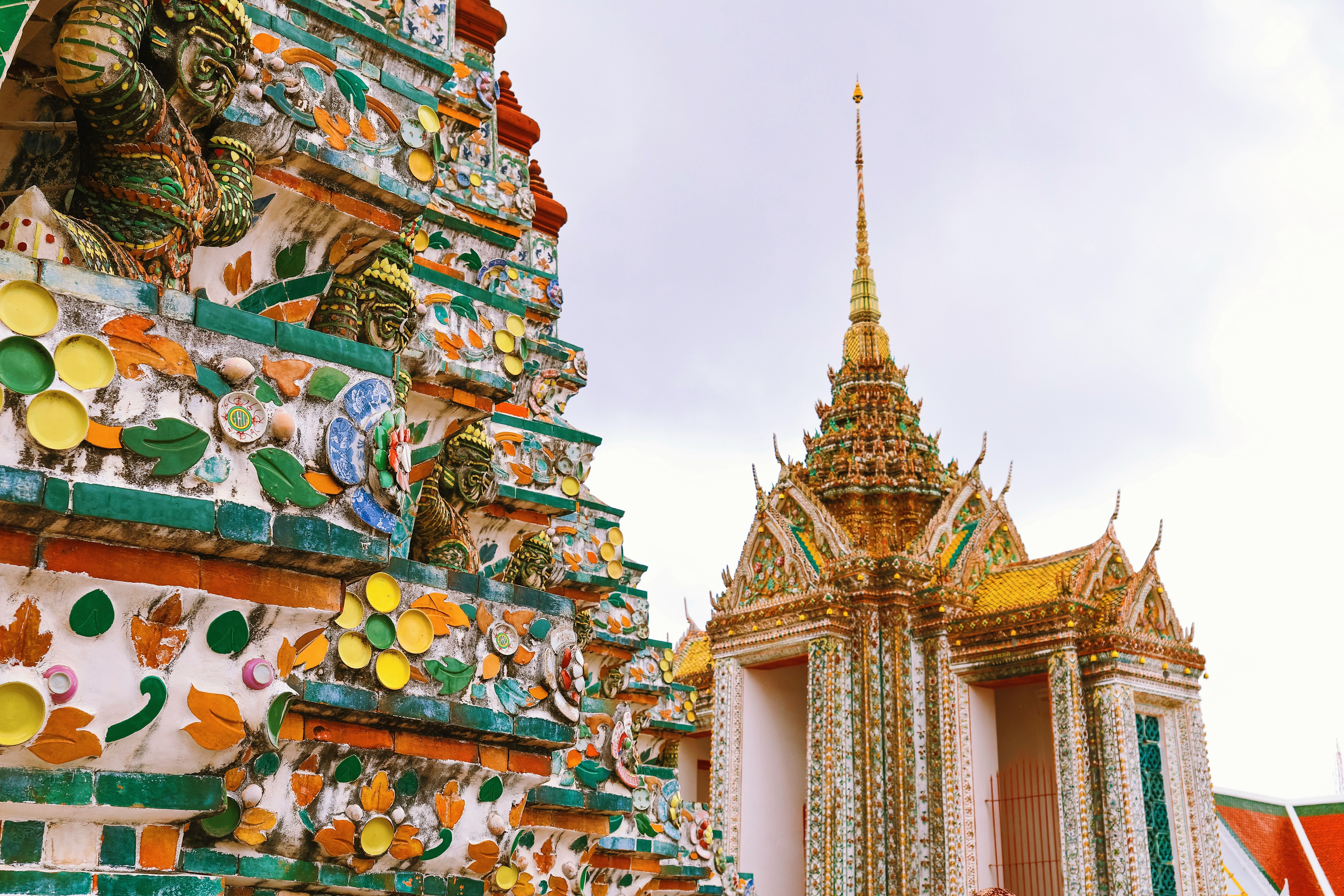 Phra Pathom Chedi, the tallest stupa in Thailand, dominating central Nakhon Pathom