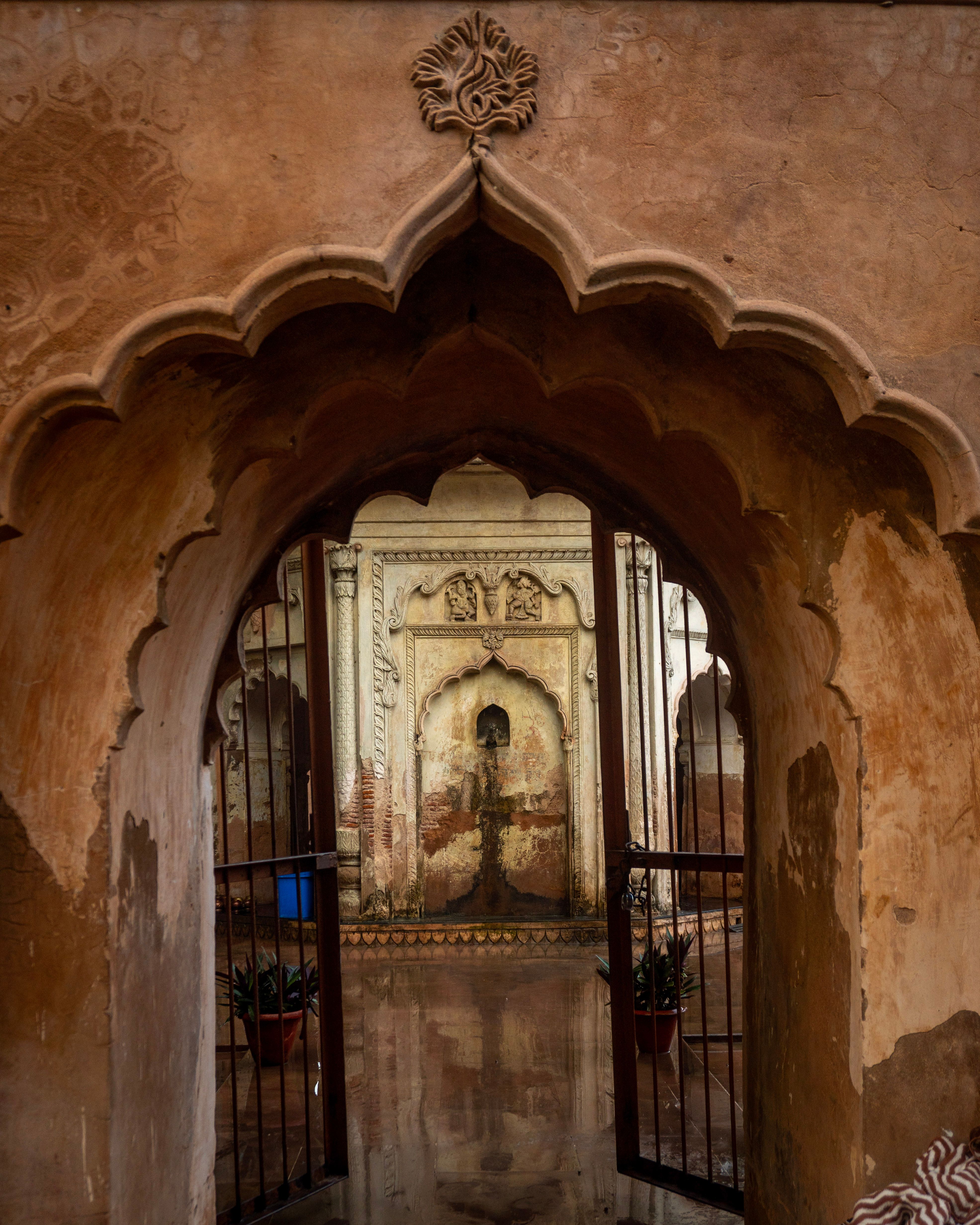 Entrada Histórica Del Arco En Gauhar Mahal, Bhopal · Foto de stock gratuita